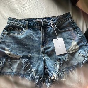 Cello denim shorts.